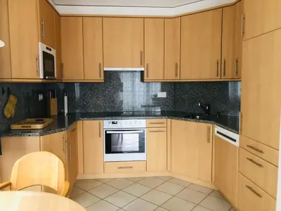 Küche/Küchenzeile in der Unterkunft Apartment Edelweiss A-4 by Interhome