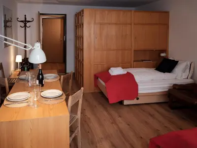 Ein Bett oder Betten in einem Zimmer der Unterkunft Apartment Silence-5 by Interhome