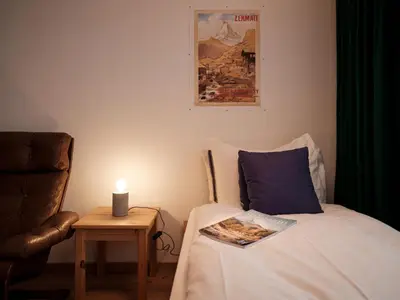 Ein Bett oder Betten in einem Zimmer der Unterkunft Apartment Silence-5 by Interhome