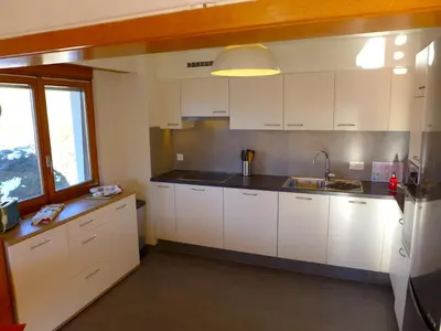Küche/Küchenzeile in der Unterkunft Apartment Résidence Maze B 10 by Interhome