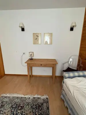 Ein Bett oder Betten in einem Zimmer der Unterkunft Chalet Rossier Mayens de Sion aux 4 Vallées
