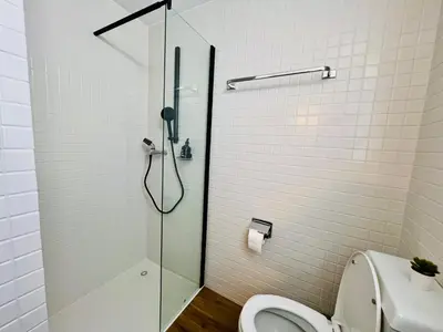 Ein Badezimmer in der Unterkunft Charmant studio situé au centre