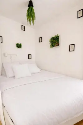 Ein Bett oder Betten in einem Zimmer der Unterkunft Vue imprenable sur les Alpes et Parking privé gratuit