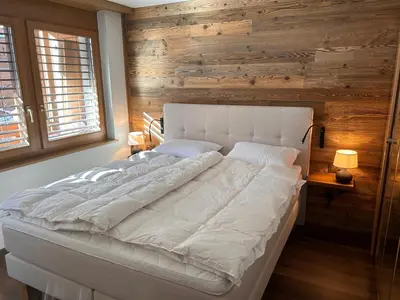 Ein Bett oder Betten in einem Zimmer der Unterkunft Appartement Everest