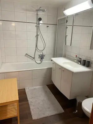 Ein Badezimmer in der Unterkunft Appartement Everest