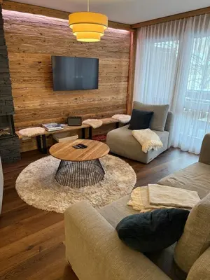 TV/Unterhaltungsangebot in der Unterkunft Appartement Everest