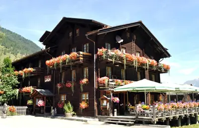 Das Gebäude in dem sich das Hotel befindet