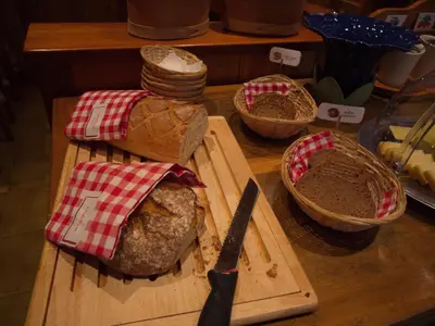 Essen im Hotel oder in der Nähe
