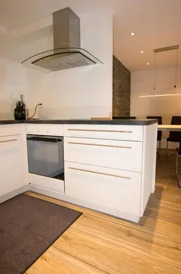Küche/Küchenzeile in der Unterkunft Residence Bellevue
