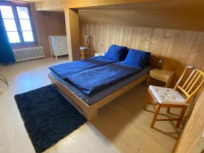 Ein Bett oder Betten in einem Zimmer der Unterkunft Birchihaus