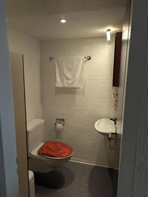 Ein Badezimmer in der Unterkunft Alpina Peaks