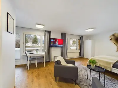 TV/Unterhaltungsangebot in der Unterkunft Breathtaking View Apartment near Zermatt with Parking