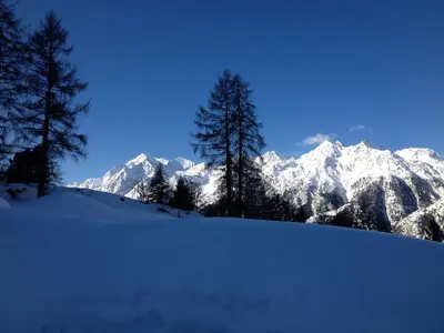 Naturlandschaft in der Nähe der Pension
