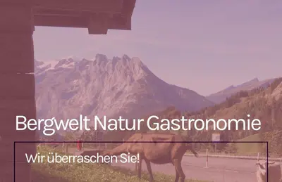 Naturlandschaft in der Nähe des Gasthauses