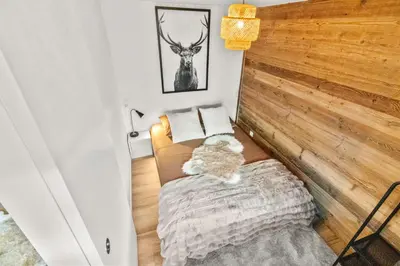 Ein Bett oder Betten in einem Zimmer der Unterkunft Magnifique appartement rénové