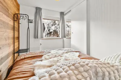 Ein Bett oder Betten in einem Zimmer der Unterkunft Magnifique appartement rénové