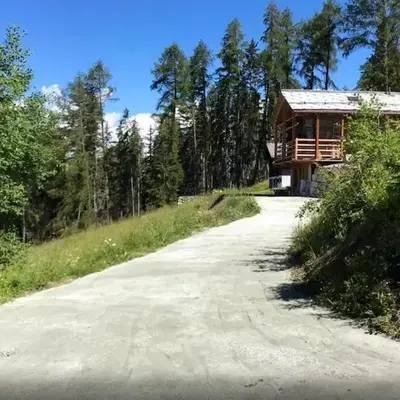 Contemporary Chalet in Mont-Noble with Mountain View.