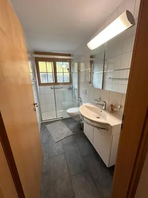 Ein Badezimmer in der Unterkunft Grindelwald Swiss Vacances