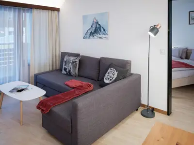 Ein Sitzbereich in der Unterkunft Apartment Pasadena-4 by Interhome