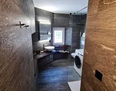 Ein Badezimmer in der Unterkunft casa Radegonda