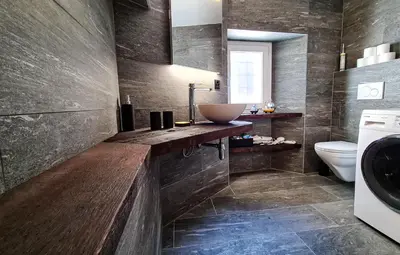 Ein Badezimmer in der Unterkunft casa Radegonda