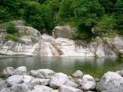 Naturlandschaft in der Nähe des Ferienhauses