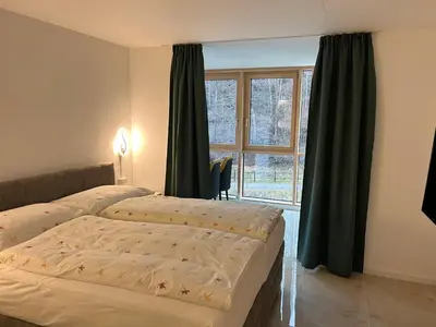 Ein Bett oder Betten in einem Zimmer der Unterkunft Crystal Vista