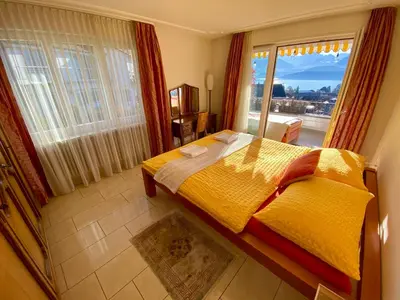 Ein Bett oder Betten in einem Zimmer der Unterkunft Otium-Oberhofen