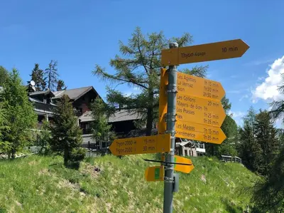 Naturlandschaft in der Nähe der Ferienwohnung