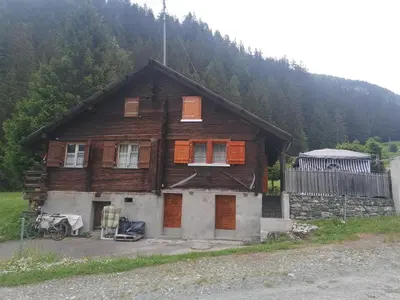 Naturlandschaft in der Nähe des Chalets