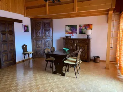 Grundriss der Unterkunft Crans Montana spacious 80m2 apartment with stunning view & bus stop outside