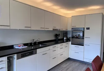 Küche/Küchenzeile in der Unterkunft Chalet Bergrose 3