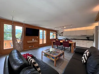 Küche/Küchenzeile in der Unterkunft Chalet Bergrose 3