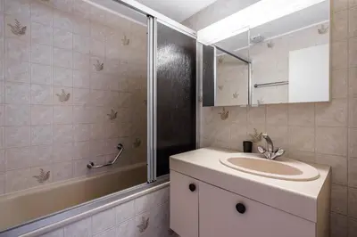 Ein Badezimmer in der Unterkunft Chalet Krokus 6