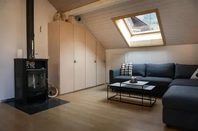 Ein Sitzbereich in der Unterkunft Chalet Tilia Penthouse