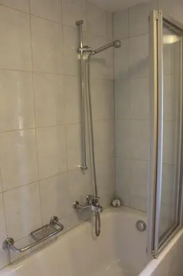 Ein Badezimmer in der Unterkunft Chalet Amos