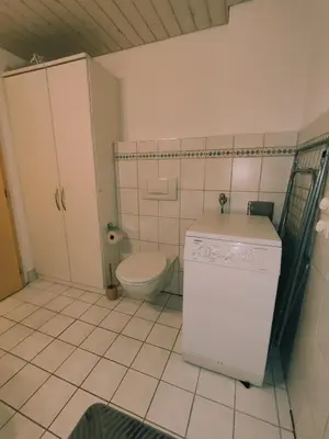 Ein Badezimmer in der Unterkunft Appartement in St. Niklaus
