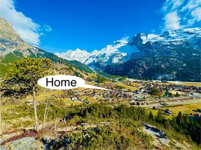 Naturlandschaft in der Nähe der Ferienwohnung