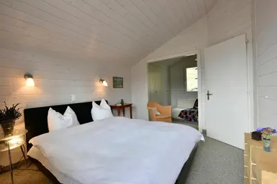 Ein Bett oder Betten in einem Zimmer der Unterkunft Chalet Mousseron