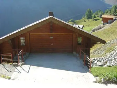 Naturlandschaft in der Nähe des Chalets