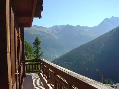 Naturlandschaft in der Nähe des Chalets