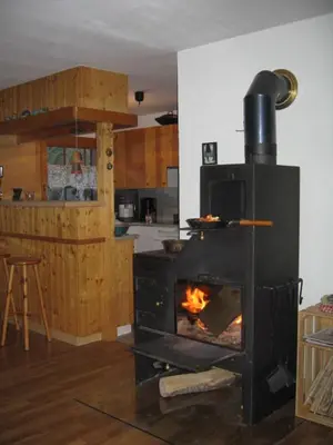 Küche/Küchenzeile in der Unterkunft Chalet Verano