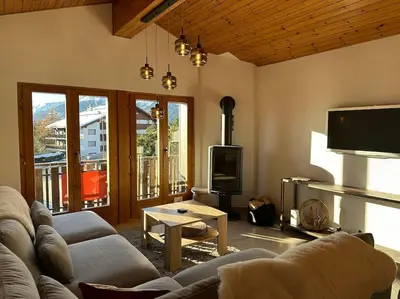 TV/Unterhaltungsangebot in der Unterkunft APPARTEMENT DE CHARME EN ATTIQUE dans UN PETIT CHALET