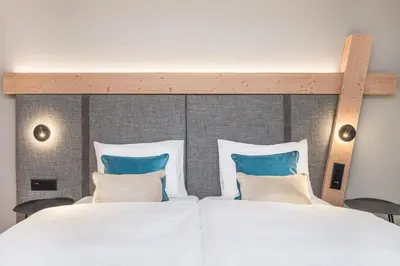 Ein Bett oder Betten in einem Zimmer der Unterkunft Angelina