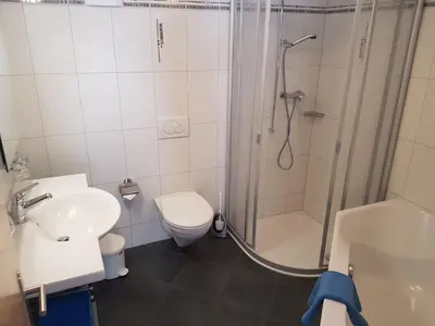 Ein Badezimmer in der Unterkunft Ferienhaus Antigua