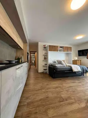 Ein Bett oder Betten in einem Zimmer der Unterkunft Vista Alpina Lodge