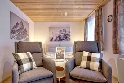 Ein Sitzbereich in der Unterkunft Studio Babice - GRIWA RENT AG