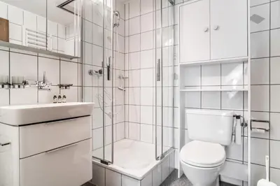 Ein Badezimmer in der Unterkunft Studio Babice - GRIWA RENT AG
