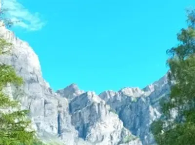 Naturlandschaft in der Nähe der Ferienwohnung