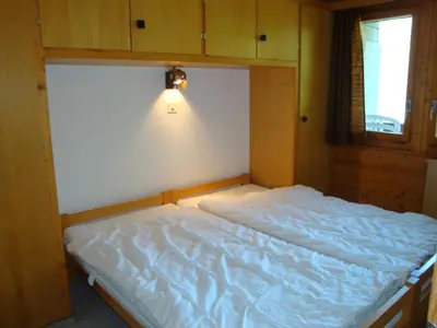 Ein Bett oder Betten in einem Zimmer der Unterkunft Apartment Grand Vallon